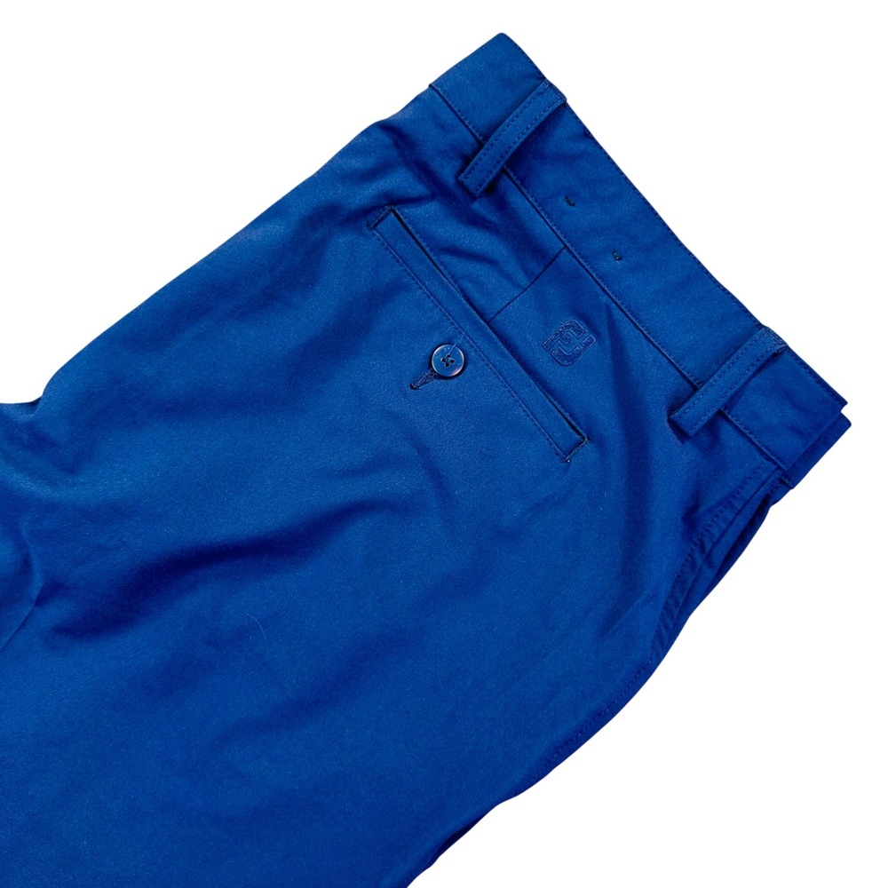 FootJoy Lightweight Performance Golf Shorts Men's 38 Royal Blue Stretch Casual